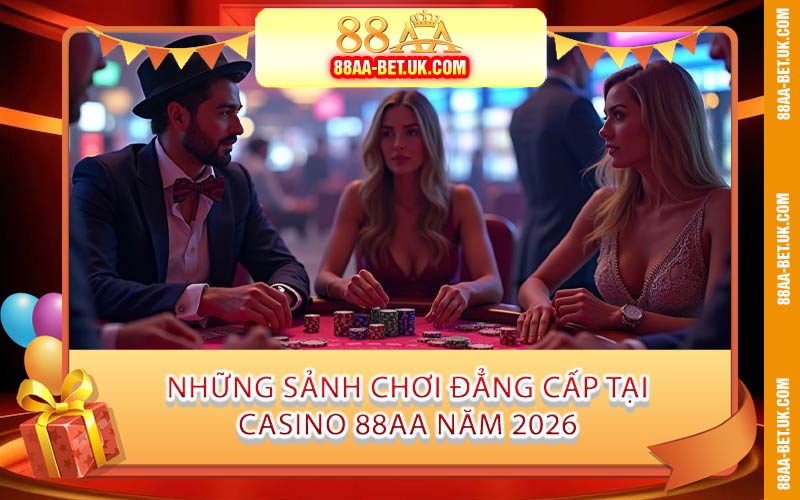 Những Sảnh Chơi Đẳng Cấp Tại Casino 88AA Năm 2026